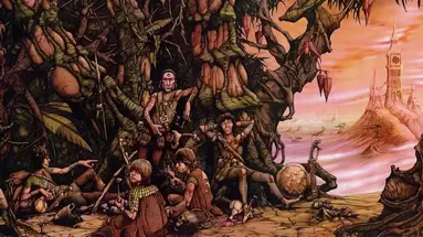 Illustration Another Time Another Place II par Rodney Matthews