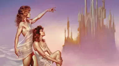 Illustration Stream of Youth &amp; Blank World par Boris vallejo