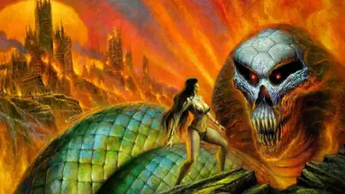 Couverture de Black Magik Terror par Bob Eggleton