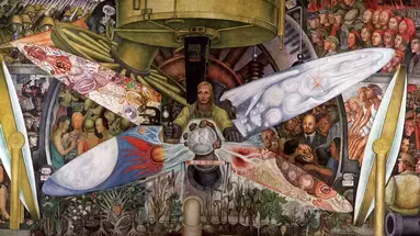 Man Controller of the Universe par Diego Rivera
