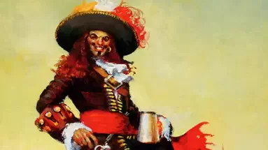 Le Captain Morgan par Don Maitz