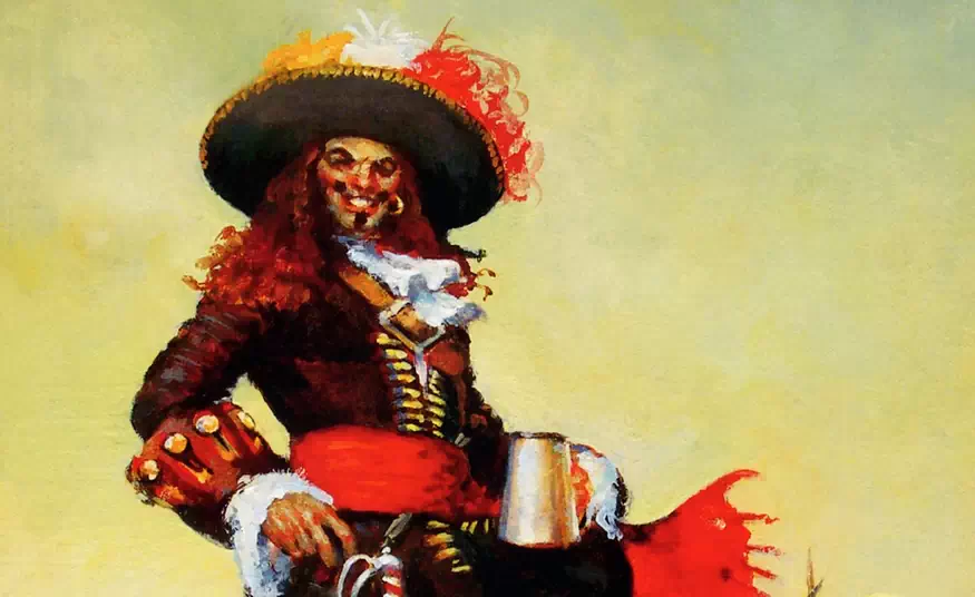 Le Captain Morgan par Don Maitz
