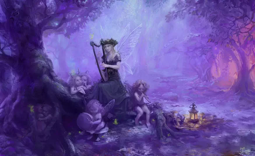 L'illustration de la couverture de l'album Midsummer