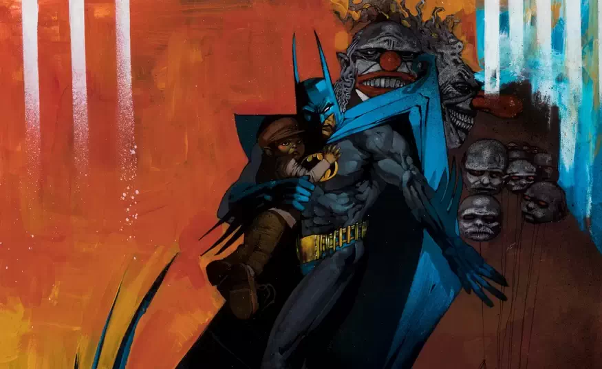 Une illustration de Simon Bisley tirée du livre inédit de Neil Gaiman