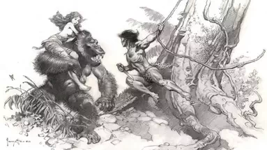 Tarzan par Frank Frazetta