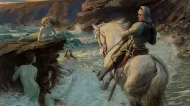 The Enchanted Shore par Rowland Wheelwright