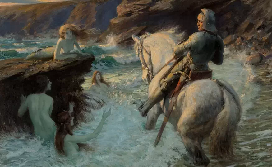The Enchanted Shore par Rowland Wheelwright