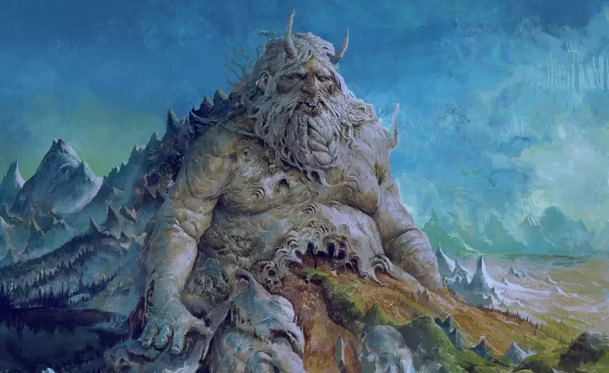 Couverture de l'album Grimmers d'Urfader réalisée par Henrik Rosenborg