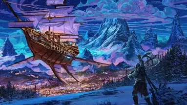 Illustration pour Critical Role par Kent Davis