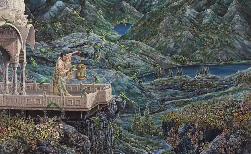 L'exposition Ballads of East and West de l’artiste indien Raqib Shaw