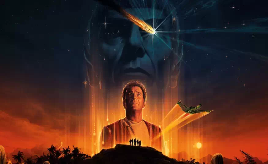 Affiche du 40ème anniversaire du film Star Trek III: The Search for Spock, réalisée par Matt Ferguson
