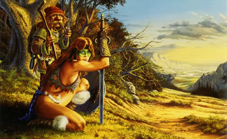 Waiting for Shadamehr par Larry Elmore