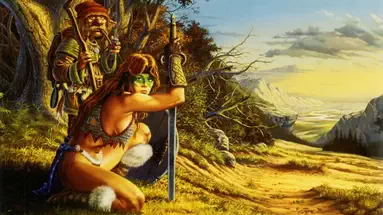 Waiting for Shadamehr par Larry Elmore