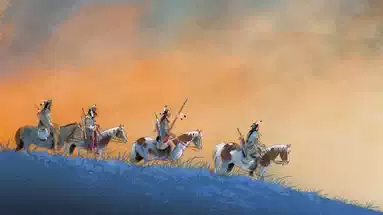 Album Cheyenne illustré par Patrick Prugne
