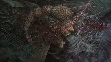 Illustration de la pochette de l'album Avarice par Nequient