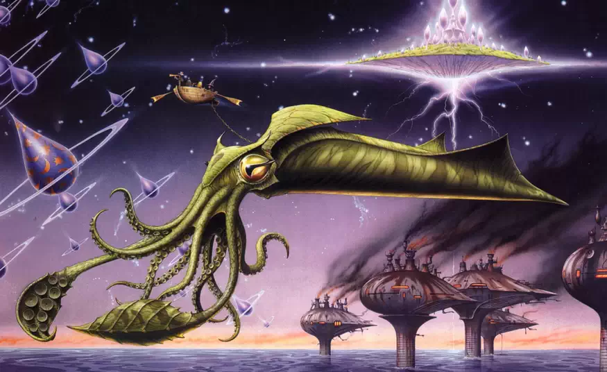 Calendrier Twice upon a Time 2004 illustré par Rodney Matthews