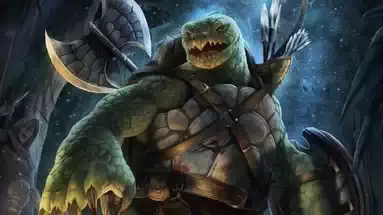 Oko The Barbarian Tortle par Ebony Bodenbender