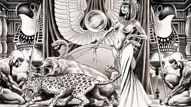 Cleopatra par Frank Brunner