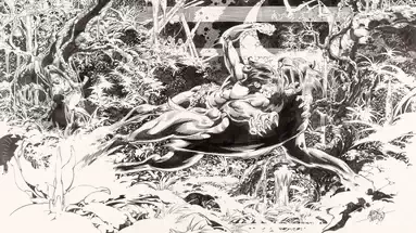 Tarzan par Alex Niño