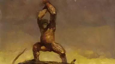 Ape Man par Jeffrey Jones